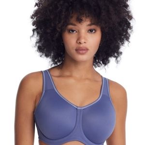 WACOAL Simone Sport Underwire Bra cornflower blue size 38G